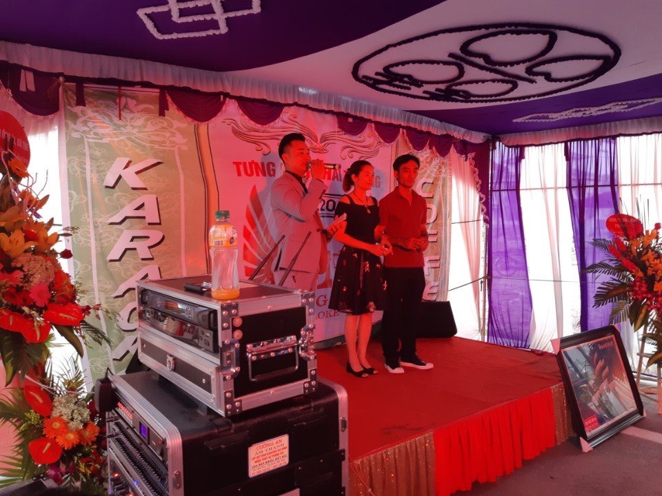 Hình ảnh của việc lắp đặt hệ thống karaoke Hoàng Gia tại Yên Dũng Bắc Giang